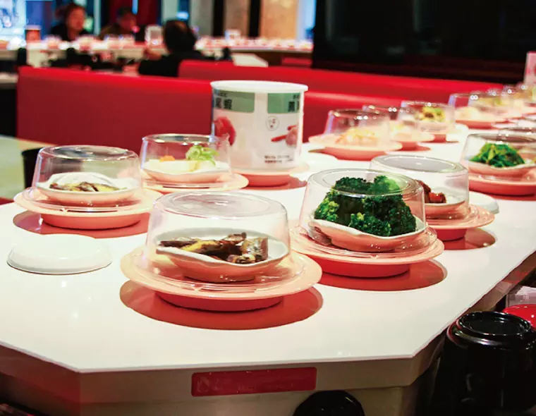 Automated Sushi Conveyor Belt